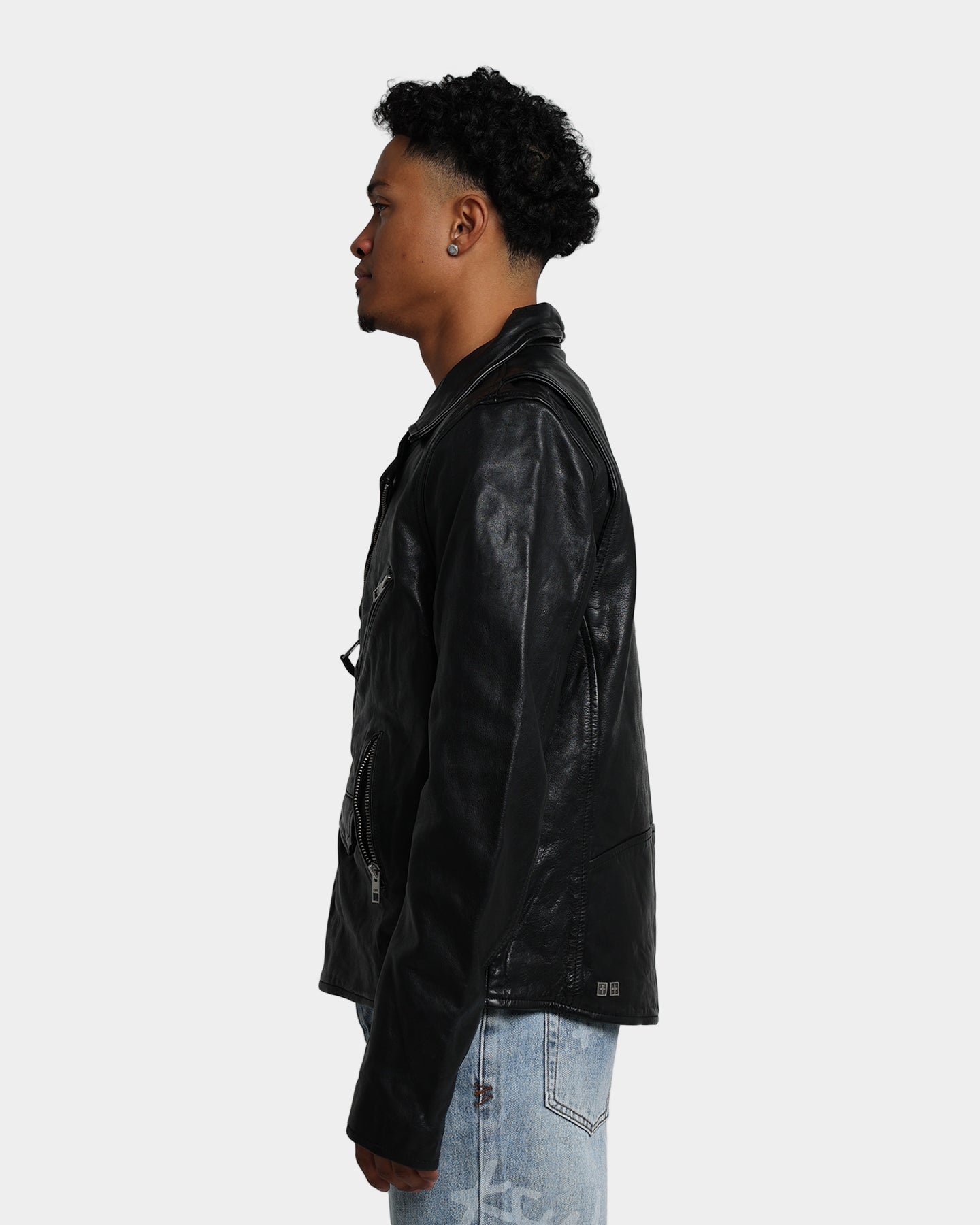 Ksubi Capitol Leather Jacket Black | Culture Kings US