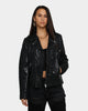 Ksubi Capitol Leather Jacket Black