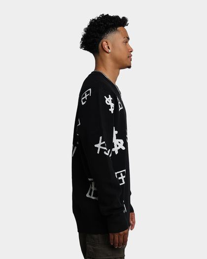 Ksubi Kash Box Knit Sweater Black