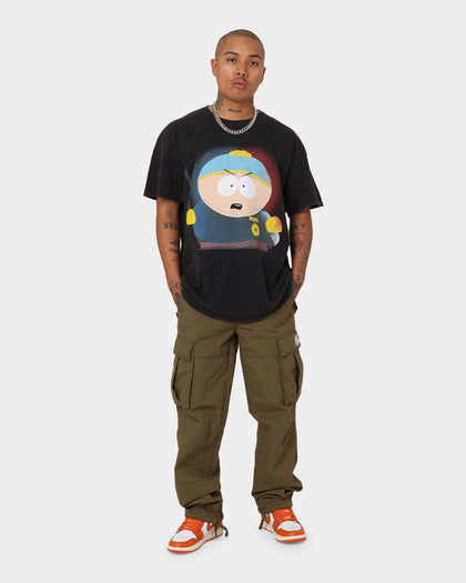 Goat Crew X South Park Cartman Vintage T-Shirt Black Wash