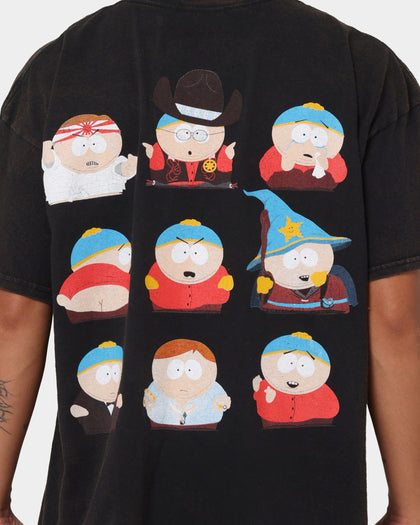 Goat Crew X South Park Cartman Vintage T-Shirt Black Wash