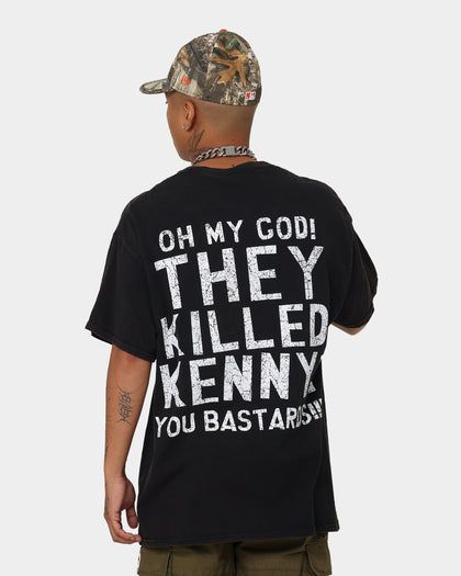 Goat Crew X South Park Kenny Vintage T-Shirt Vintage Black