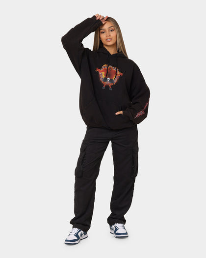 Goat Crew X South Park Satan Vintage Hoodie Black Wash