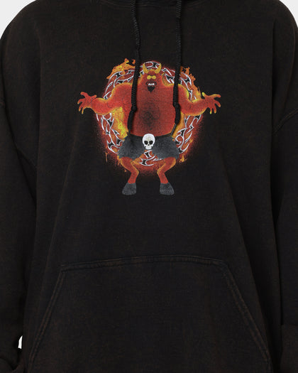 Goat Crew X South Park Satan Vintage Hoodie Black Wash