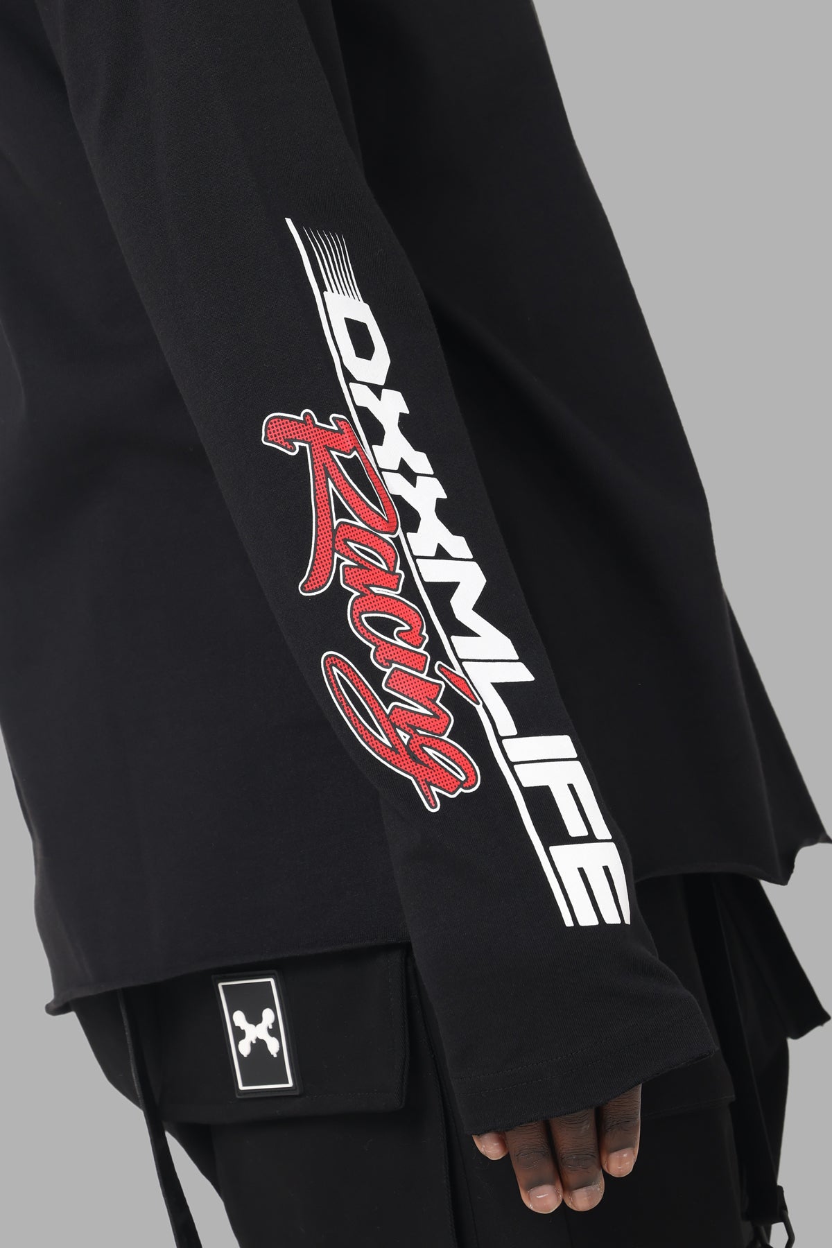 DXXMLife L-5 DXXM Racing Long Sleeve T-Shirt Black | Culture Kings US