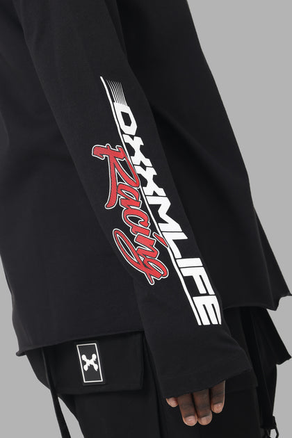 DXXMLife L-5 DXXM Racing Long Sleeve T-Shirt Black