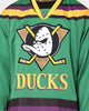 Majestic Athletic Anaheim Ducks 30 Throwback Mighty Ducks Jersey Green