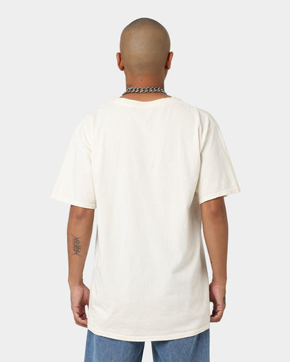 Goat Crew Earfquake Skull T-Shirt Off White