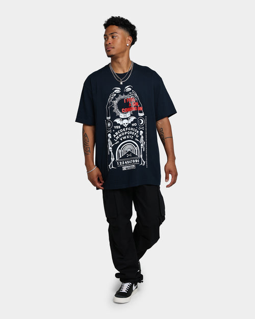 Rats Get Fat  I Feel A Sin Coming On T-Shirt Navy