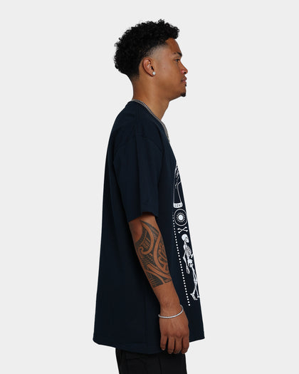 Rats Get Fat  I Feel A Sin Coming On T-Shirt Navy