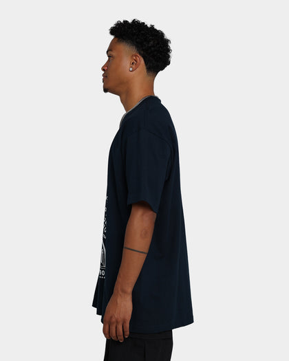 Rats Get Fat  I Feel A Sin Coming On T-Shirt Navy