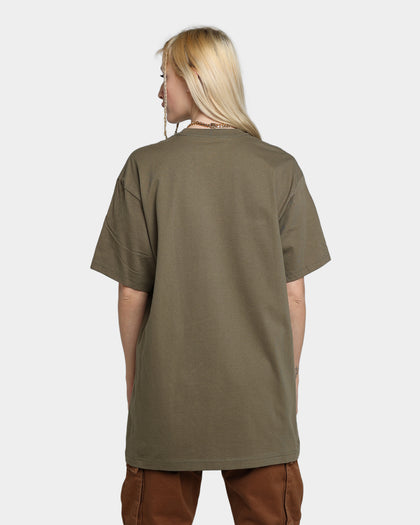 Rats Get Fat The Rain T-Shirt Military Green