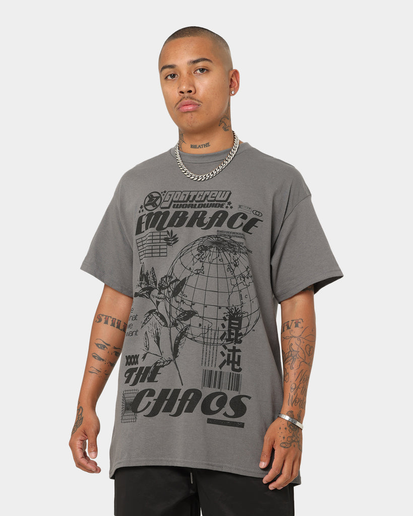 Goat Crew Embrace The Chaos T=Shirt Grey | Culture Kings US