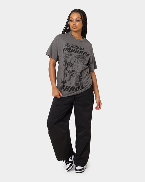 Goat Crew Embrace The Chaos T=Shirt Grey