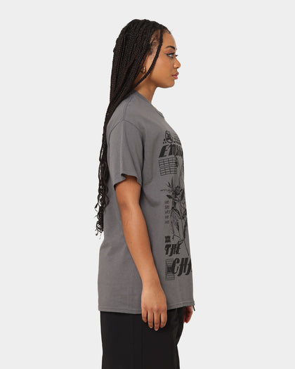 Goat Crew Embrace The Chaos T=Shirt Grey