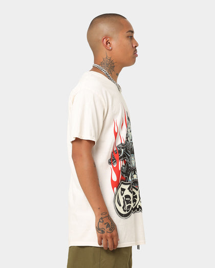 Goat Crew Goat Rider T-Shirt Off White