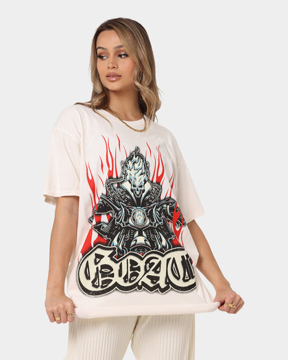 Goat Crew Goat Rider T-Shirt Off White