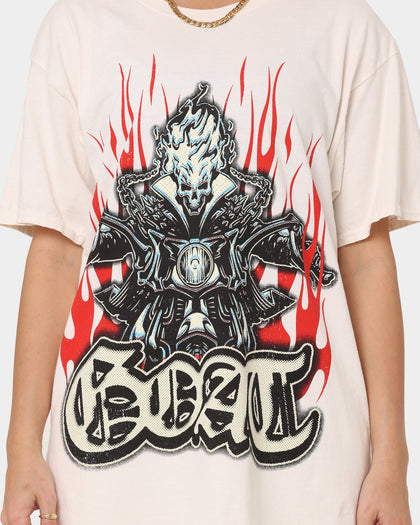 Goat Crew Goat Rider T-Shirt Off White