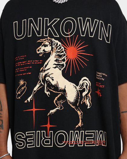 Goat Crew Unknown Memories Vintage T-Shirt Black Wash