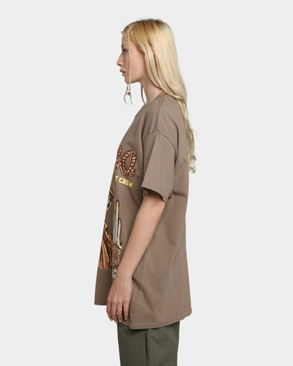 Goat Crew Welcome To The Rodeo T-Shirt Brown