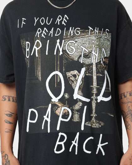 Goat Crew If You're Reading This Vintage T-Shirt Washed Black