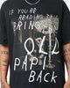 Goat Crew If You're Reading This Vintage T-Shirt Washed Black