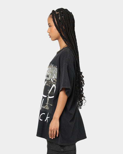 Goat Crew If You're Reading This Vintage T-Shirt Washed Black