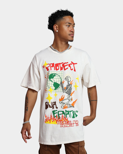 Goat Crew Protect Our Earth T-Shirt White