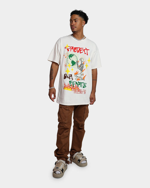 Goat Crew Protect Our Earth T-Shirt White