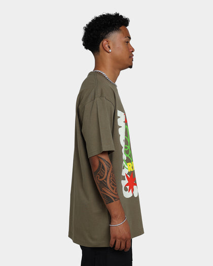 Goat Crew Reasons To Be Happy T-Shirt Military