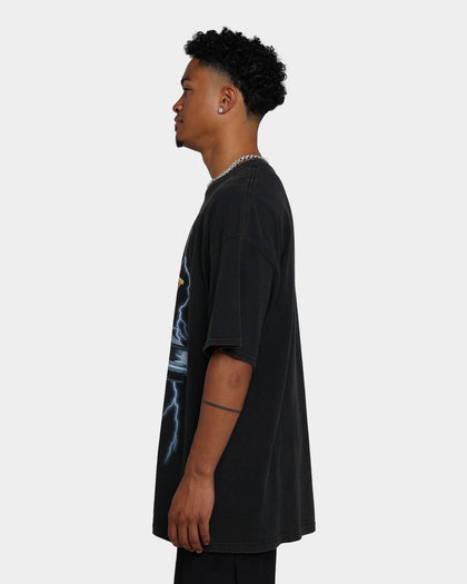 American Thrift X Back To The Future Back To The Future 2 Vintage T-Shirt Washed Black