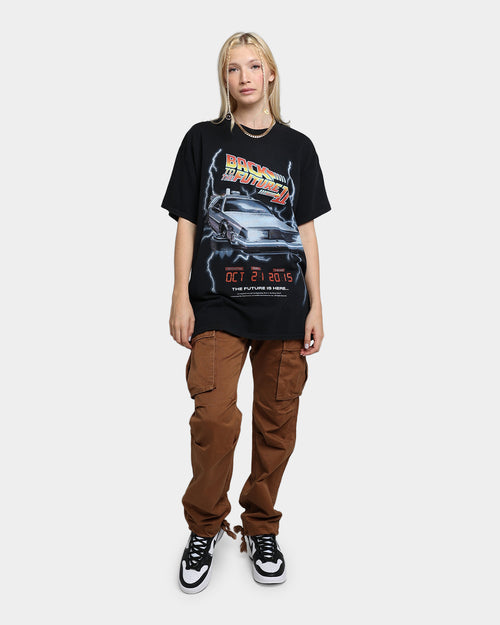 American Thrift X Back To The Future Back To The Future 2 Vintage T-Shirt Washed Black