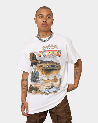 American Thrift X Back To The Future Back To The Future 3 Vintage T-Shirt White