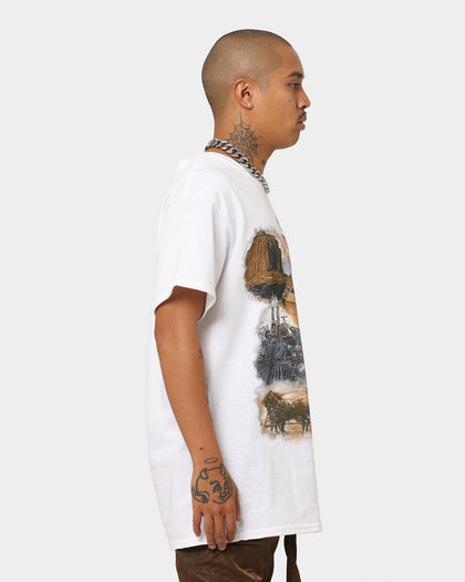 American Thrift X Back To The Future Back To The Future 3 Vintage T-Shirt White