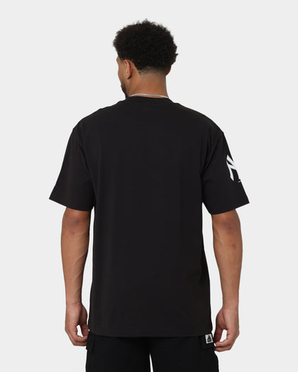 New Era New York Yankees Retro Outline Logo T-Shirt Black