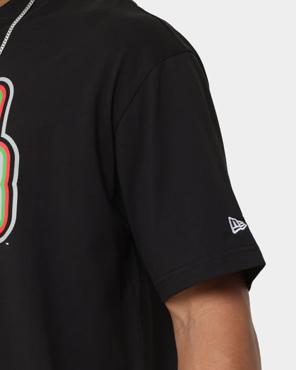 New Era New York Yankees Retro Outline Logo T-Shirt Black