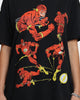 Goat Crew X The Flash Flash Multiply Vintage T-Shirt Washed Black