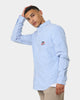 Carre Team Paris Long Sleeve Button Up Shirt Light Blue
