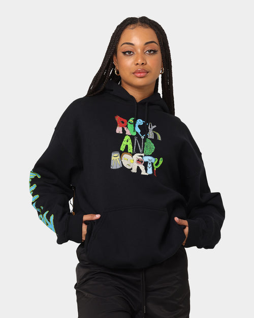 Goat Crew X Rick And Morty Beast Hoodie Black