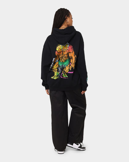 Goat Crew X Rick And Morty Beast Hoodie Black