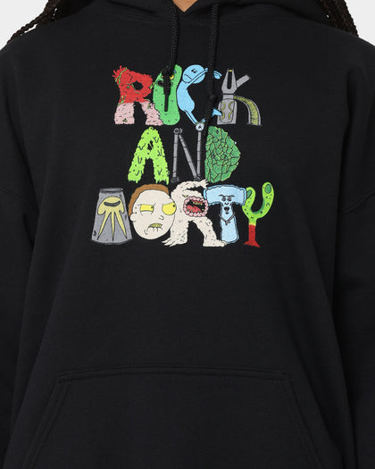 Goat Crew X Rick And Morty Beast Hoodie Black
