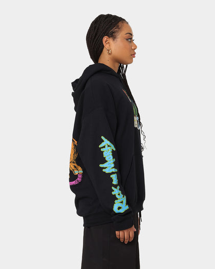 Goat Crew X Rick And Morty Beast Hoodie Black
