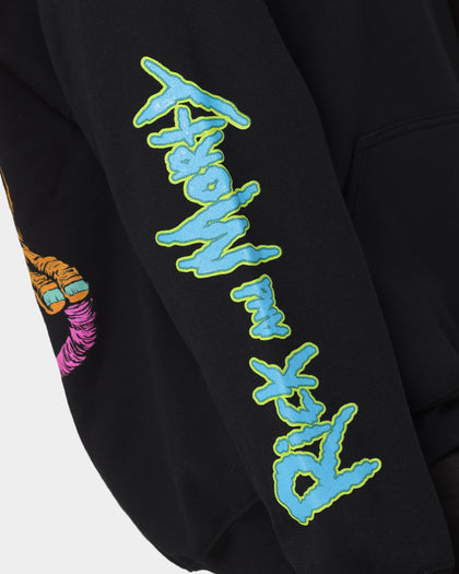 Goat Crew X Rick And Morty Beast Hoodie Black