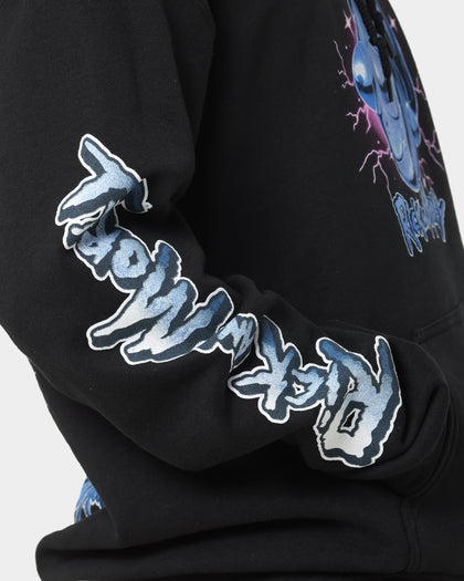 Goat Crew X Rick And Morty Chrome Heads Hoodie Black