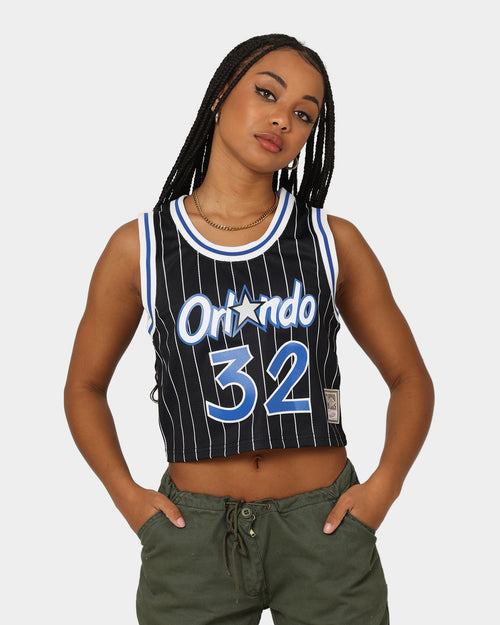Mitchell & Ness Women's Orlando Magic Shaquille O'Neal #32 '95-'96 N & N Crop Tank Black
