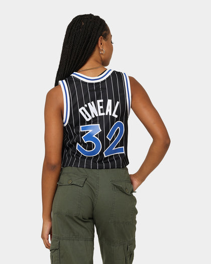 Mitchell & Ness Women's Orlando Magic Shaquille O'Neal #32 '95-'96 N & N Crop Tank Black