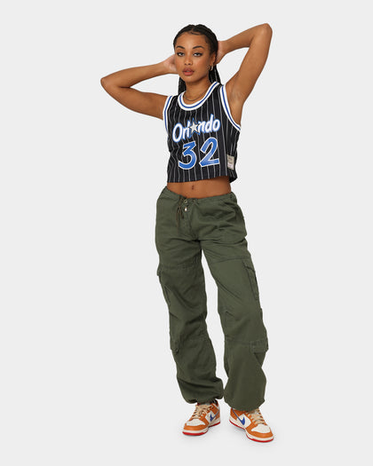 Mitchell & Ness Women's Orlando Magic Shaquille O'Neal #32 '95-'96 N & N Crop Tank Black