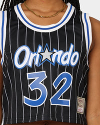 Mitchell & Ness Women's Orlando Magic Shaquille O'Neal #32 '95-'96 N & N Crop Tank Black
