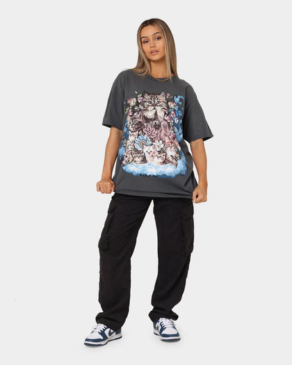 American Thrift OG Kitty T-Shirt Off Black