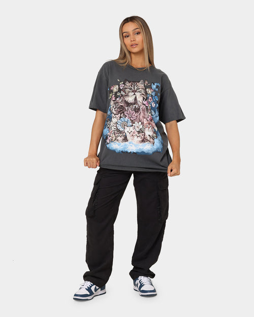 American Thrift OG Kitty T-Shirt Off Black